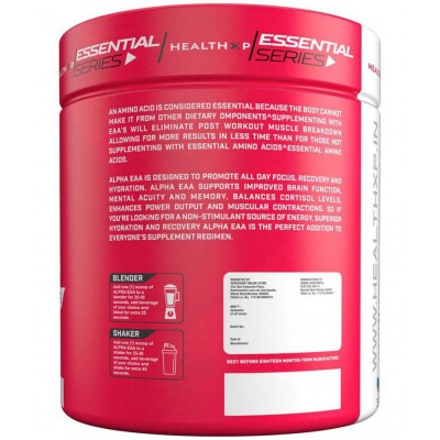 HealthXP  Alpha EAA (Essential Amino Acids)  300 gm