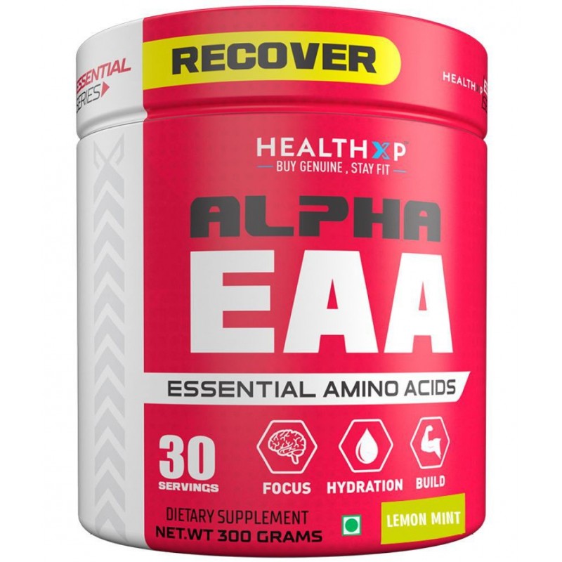 HealthXP  Alpha EAA (Essential Amino Acids)  300 gm