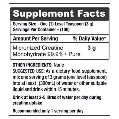 HealthXP Micronized Creatine Monohydrate 300 gm HealthXP Micronized Creatine Monohydrate 300 gm
