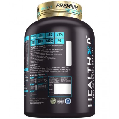 HealthXP NITRO GOLD, (32g Protein, 2g Creatine Monohydrate) 2 kg