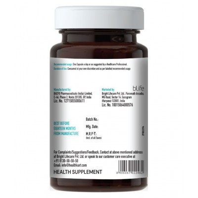 Healthkart HK-Vitals L Arginine (pre-workout capsules) -500mg , 60 capsules