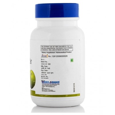 Healthvit Amda Amla Powder 250mg 60 Capsules - Pack Of 5