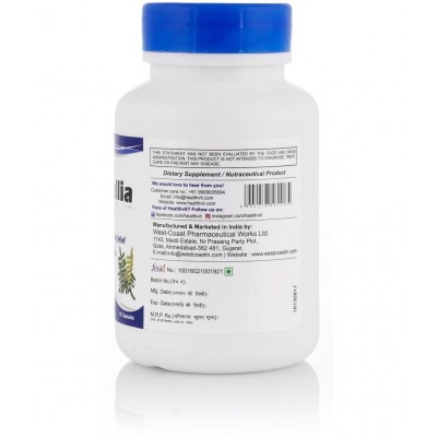 Healthvit Boswellia Powder 250 Mg 60 Capsules