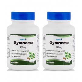 Healthvit Gymnema Powder 250mg 60 Capsules Pack of 5