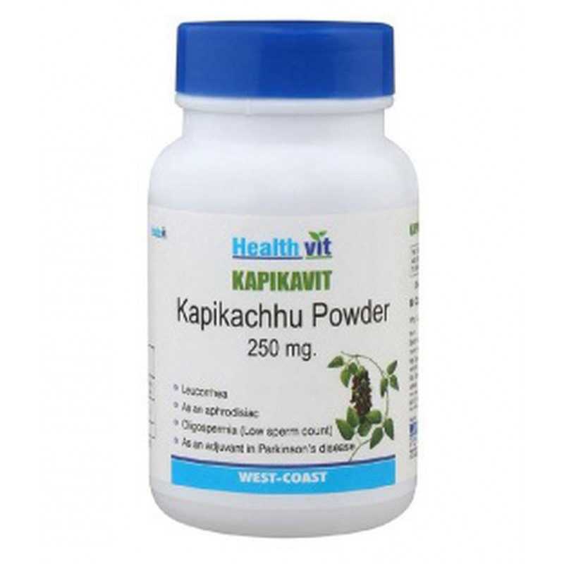 Healthvit Kapikavit Kapikachu Powder 250mg 60 Capsules Healthvit Kapikavit Kapikachu Powder 250mg 60 Capsules