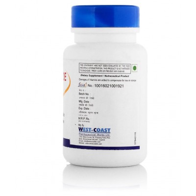 Healthvit Niacinamide (Vitamin B3) 50 Mg 60 Tablets