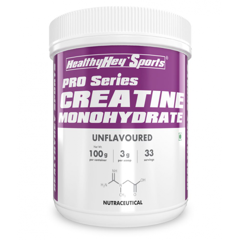 HealthyHey Sports Creatine Monohydrate 100 gm HealthyHey Sports Creatine Monohydrate 100 gm