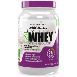 HealthyHey Sports ISO Whey Protein - ISOReal with DigeZyme 1 kg