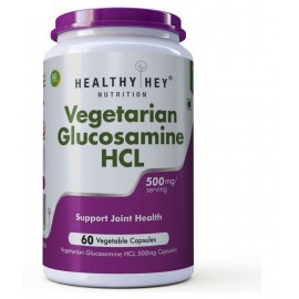HealthyHey Veg. Glucosamine (Non-Shellfish Derived) 500 mg Capsule