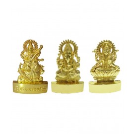 Heaven Decor Brass Ganesha Idol x cms