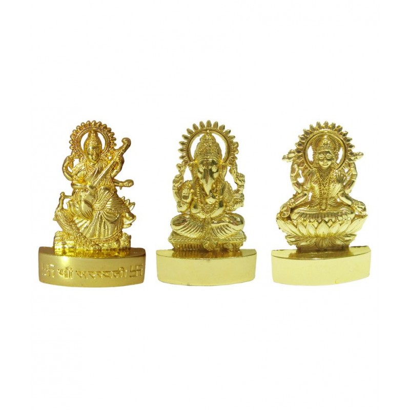 Heaven Decor Brass Ganesha Idol x cms