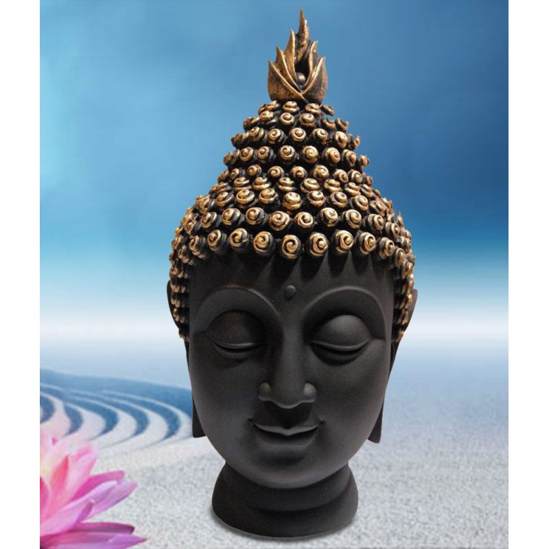Heeran Art Buddha Idol Statue Showpiece Head