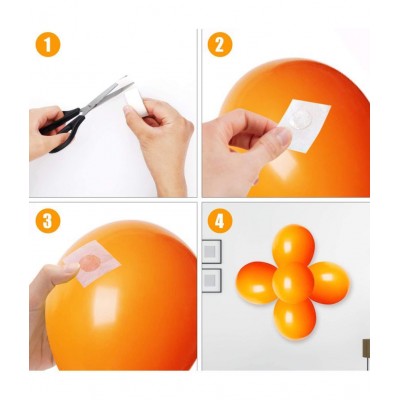 Hemito Happy Birthday Decoration Kit 30 Pc Combo with Rose Gold Birthday Banner 4 Pc Heart and Star Foil Balloon, 3 Pc Rose Gold Confetti Balloons with Balloons Glue Dot for Boys Girls Birthday Decoration Kit (Rose Gold)