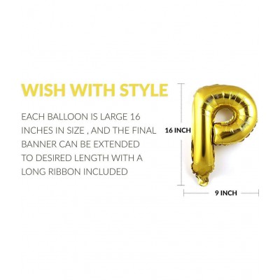 Hemito Happy Birthday Decoration Kit 30 Pc Combo with Rose Gold Birthday Banner 4 Pc Heart and Star Foil Balloon, 3 Pc Rose Gold Confetti Balloons with Balloons Glue Dot for Boys Girls Birthday Decoration Kit (Rose Gold)