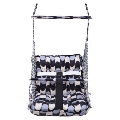 Hemito Multicolor Comfortable Cotton Baby Swing for Kids/Babies up to 15KG with safety belt