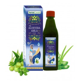 Herbal Canada Aloevera Amla Ras Liquid 500 ml Pack Of 1