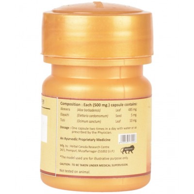 Herbal Canada Alovera Capsule 60 no.s