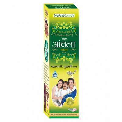 Herbal Canada Amla ras 1l Liquid 500 ml Pack of 3