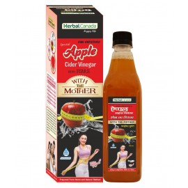 Herbal Canada Apple Cider Vinegar With Mother 500 ml Fruit Single Pack