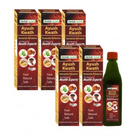 Herbal Canada Ayush Kwath (Kadha) Immunity Boosters Liquid 500 ml Pack Of 5 Herbal Canada Ayush Kwath (Kadha) Immunity Boosters Liquid 500 ml Pack Of 5