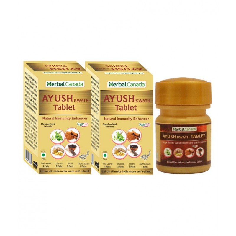 Herbal Canada Ayush Kwath Tab Tablet 100 no.s Pack Of 2