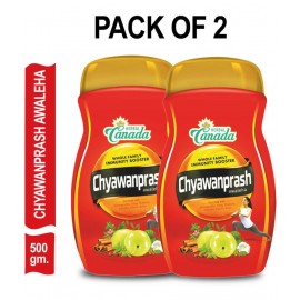 Herbal Canada Chyawanprash 500G Build Strength&Stamina Paste 500 gm Pack Of 2