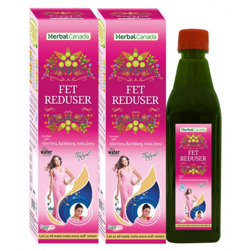 Herbal Canada Fat Reducer Liquid 1 l Pack Of 2