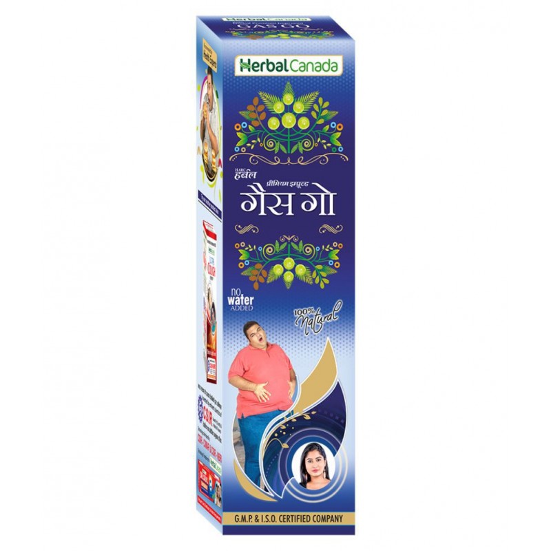 Herbal Canada Gas Go Liquid 500 ml Pack Of 2