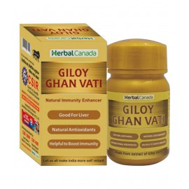 Herbal Canada Giloy Ghan Vati Natural Antioxidants Tablet 100 gm Pack Of 1