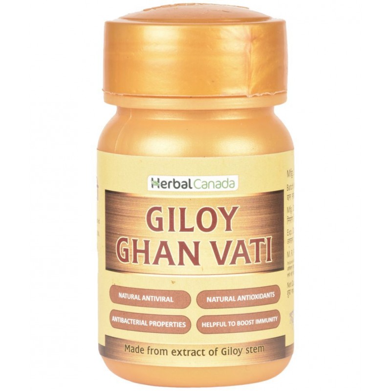 Herbal Canada Giloy Ghanvati Tablet 100 no.s