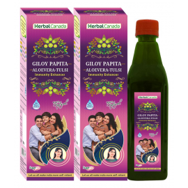 Herbal Canada Giloy Papita Ras Liquid 1 l Pack Of 2
