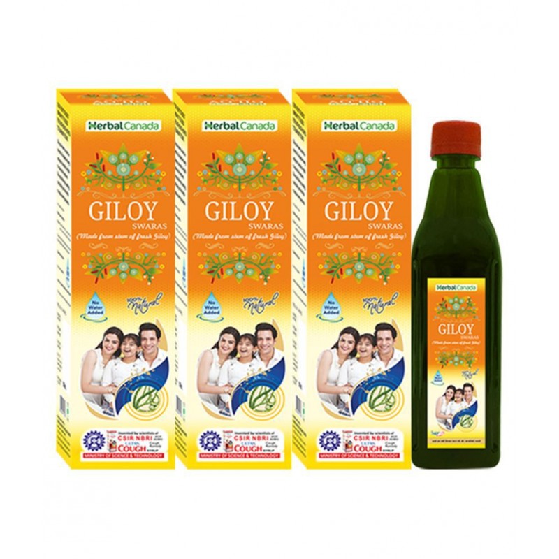 Herbal Canada Giloy Ras Liquid 1 l Pack of 3