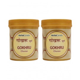 Herbal Canada Gokhru Powder (Churna) 100g (Pack Of 2) Powder 100 gm Pack Of 2