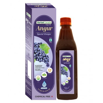 Herbal Canada Grapes Vinegar x2 Liquid 500 ml Pack Of 2