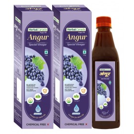 Herbal Canada Grapes Vinegar x2 Liquid 500 ml Pack Of 2
