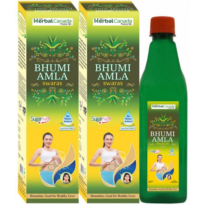 Herbal Canada HERBAL CANADA BHUMI AMLA JUICE 500 ml (PACK OF 2 )