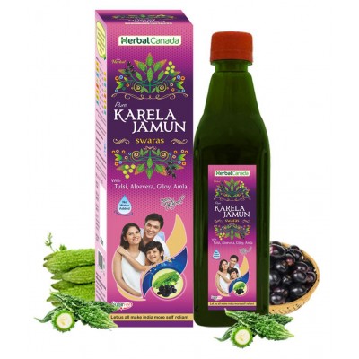 Herbal Canada Karela Jamun Liquid 1 l Pack Of 2