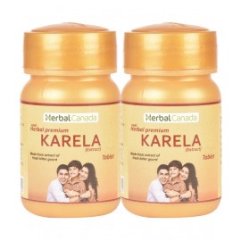 Herbal Canada Karela Tablet 100 no.s Pack Of 2