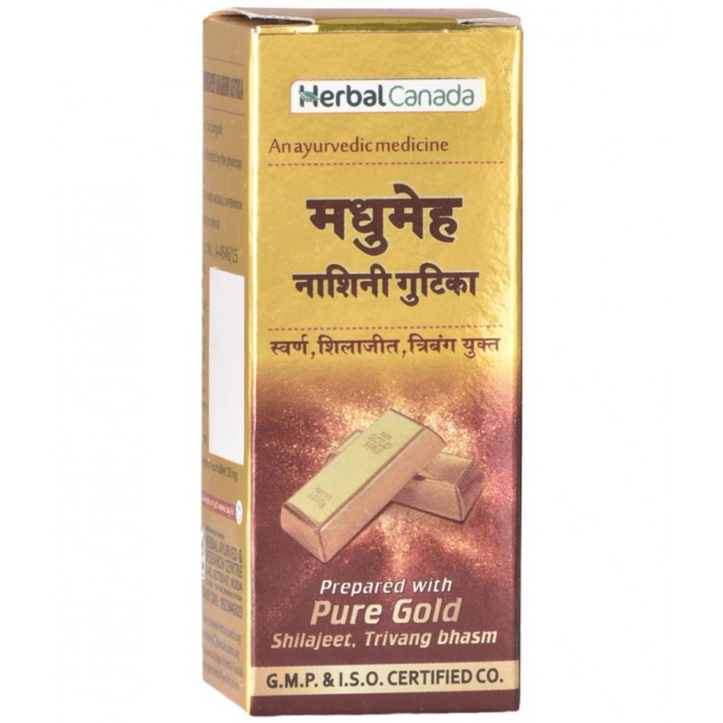 Herbal Canada Madhumeh Nashni Gutika Tablet 50 no.s