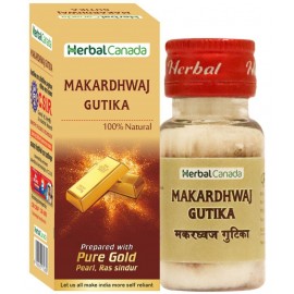 Herbal Canada Makardhwaj Gutika Gold Tablet 50 no.s Pack Of 1
