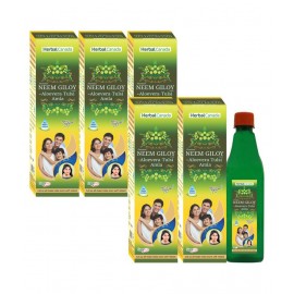 Herbal Canada Neem Giloy Liquid 500 ml Pack Of 5
