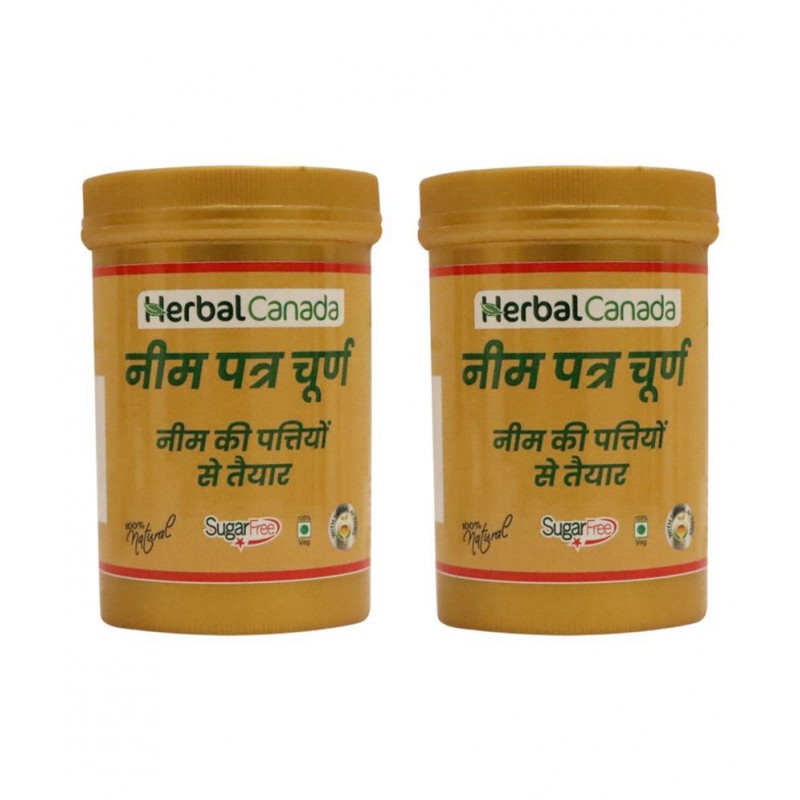 Herbal Canada Neem Powder (churna) 100g (Pack Of 2) Powder 100 gm Pack Of 2