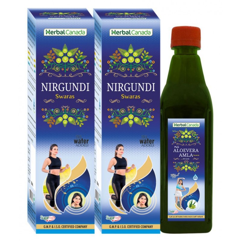 Herbal Canada Nirgundi Ras Liquid 1 l Pack Of 2