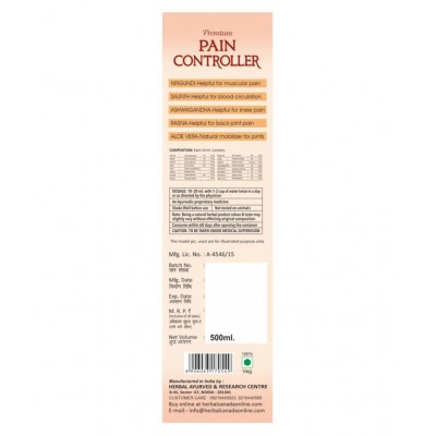 Herbal Canada Pain Controller Liquid 500 ml Pack Of 1