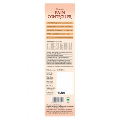 Herbal Canada Pain Controller Liquid 500 ml Pack of 3