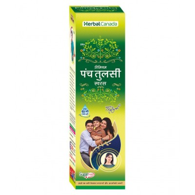 Herbal Canada Panch Tulsi Ras Liquid 1 l Pack of 3