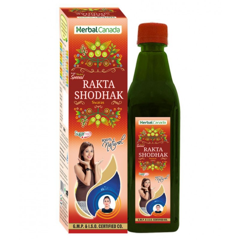 Herbal Canada Rakta Shodhak Swaras Liquid 500 ml Pack Of 1