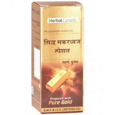 Herbal Canada Shid Makardhwaj Special Gold Tablet 50 no.s Pack Of 1