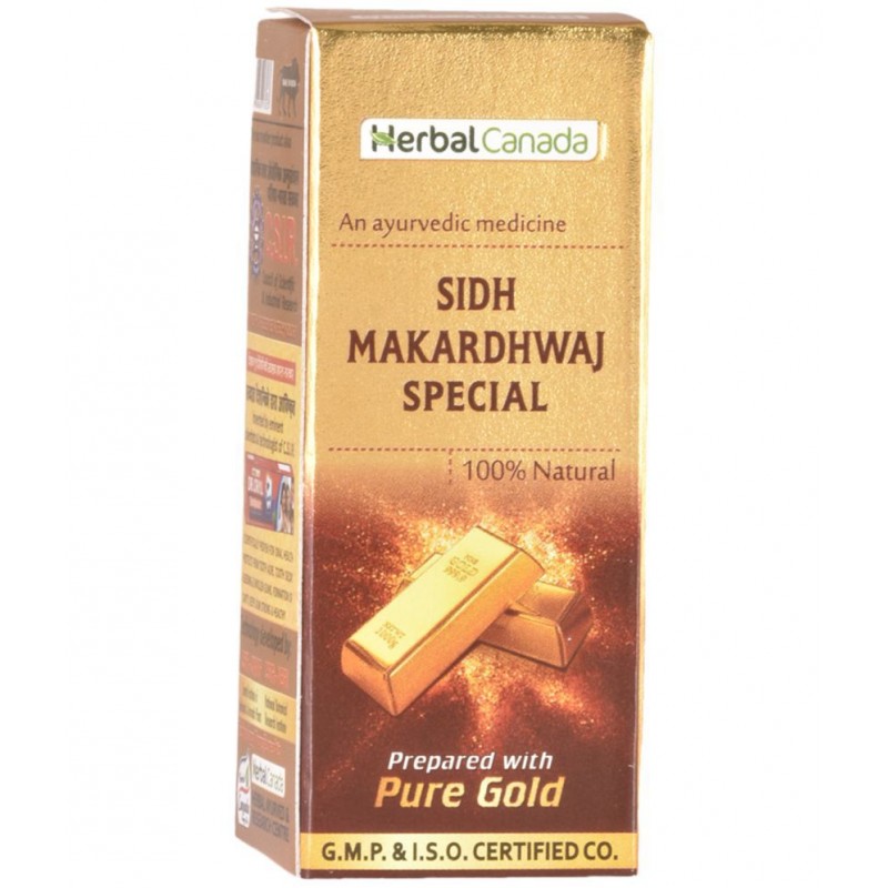 Herbal Canada Shid Makardhwaj Special Gold Tablet 50 no.s Pack Of 1