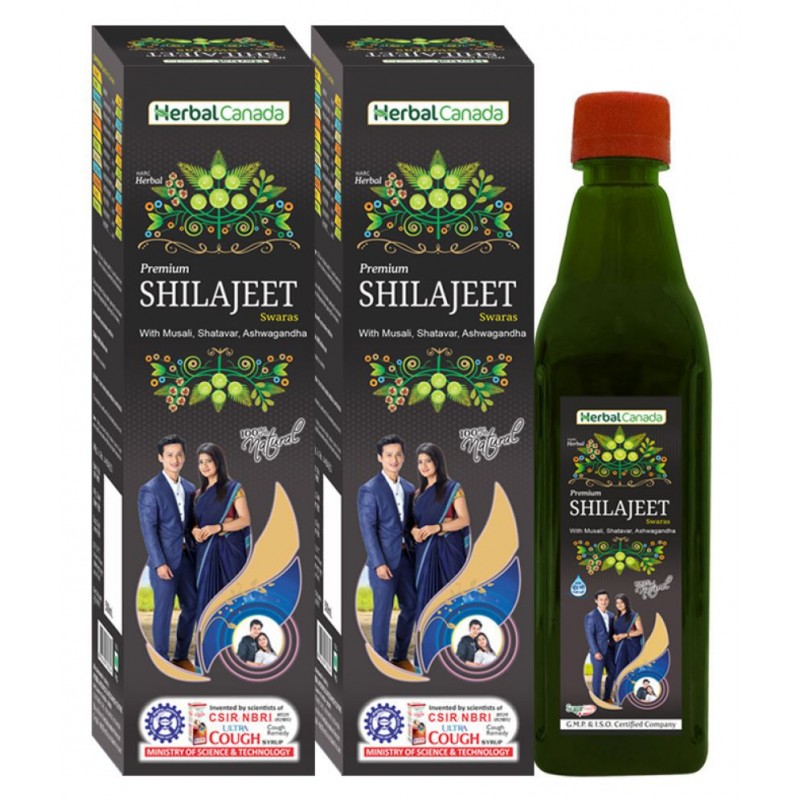 Herbal Canada Shilajit Swaras Liquid 1 l Pack Of 2